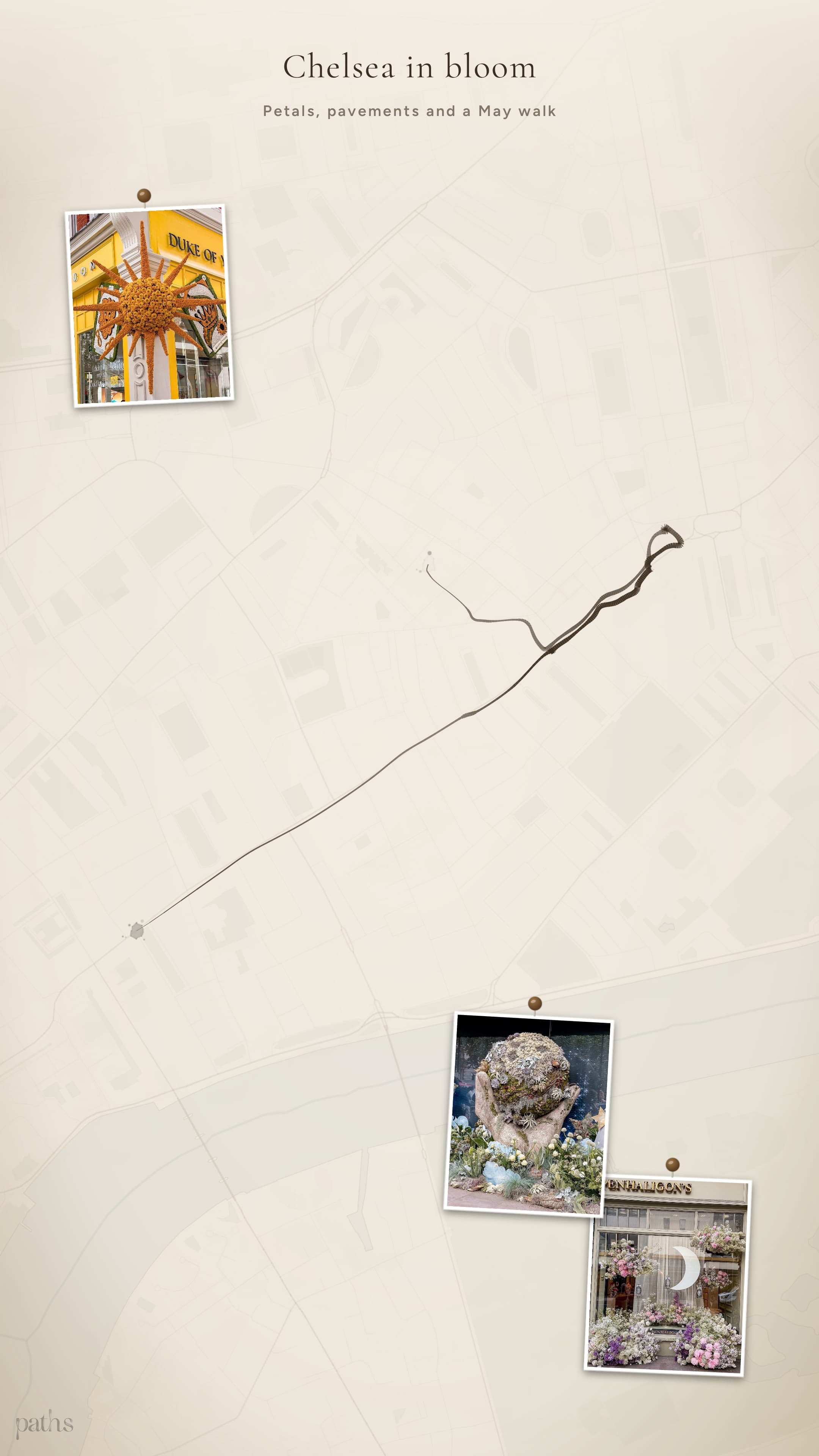 A movement render with photos attached