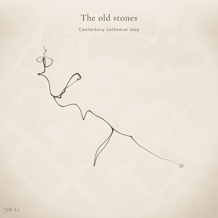 The Paths visual for Old town