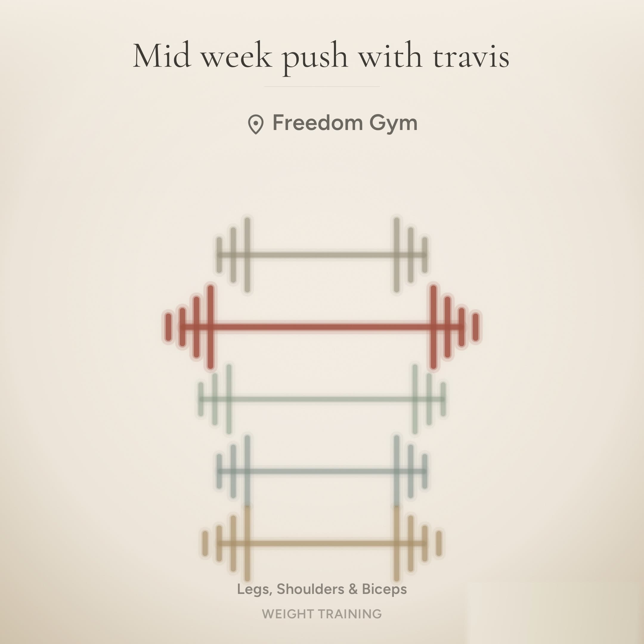 A Paths visual — Fitness