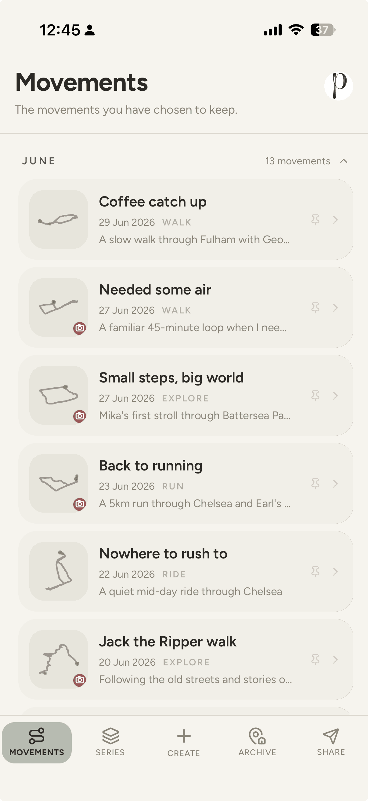 Make it yours in Paths