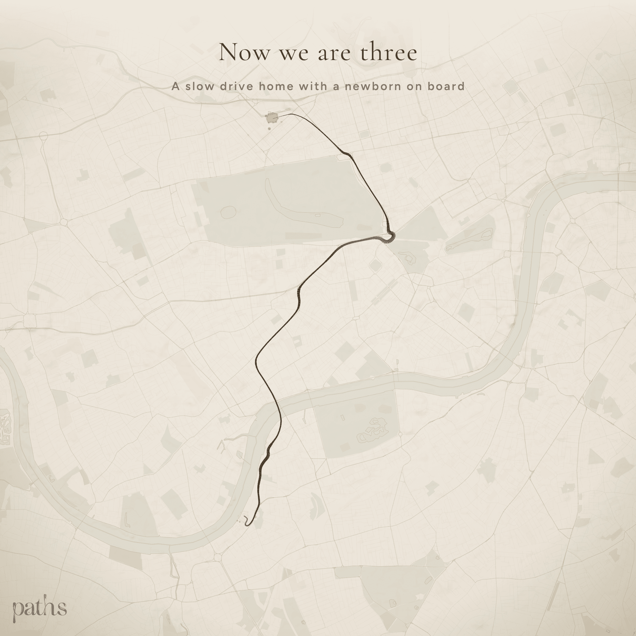 A Paths visual — Milestones
