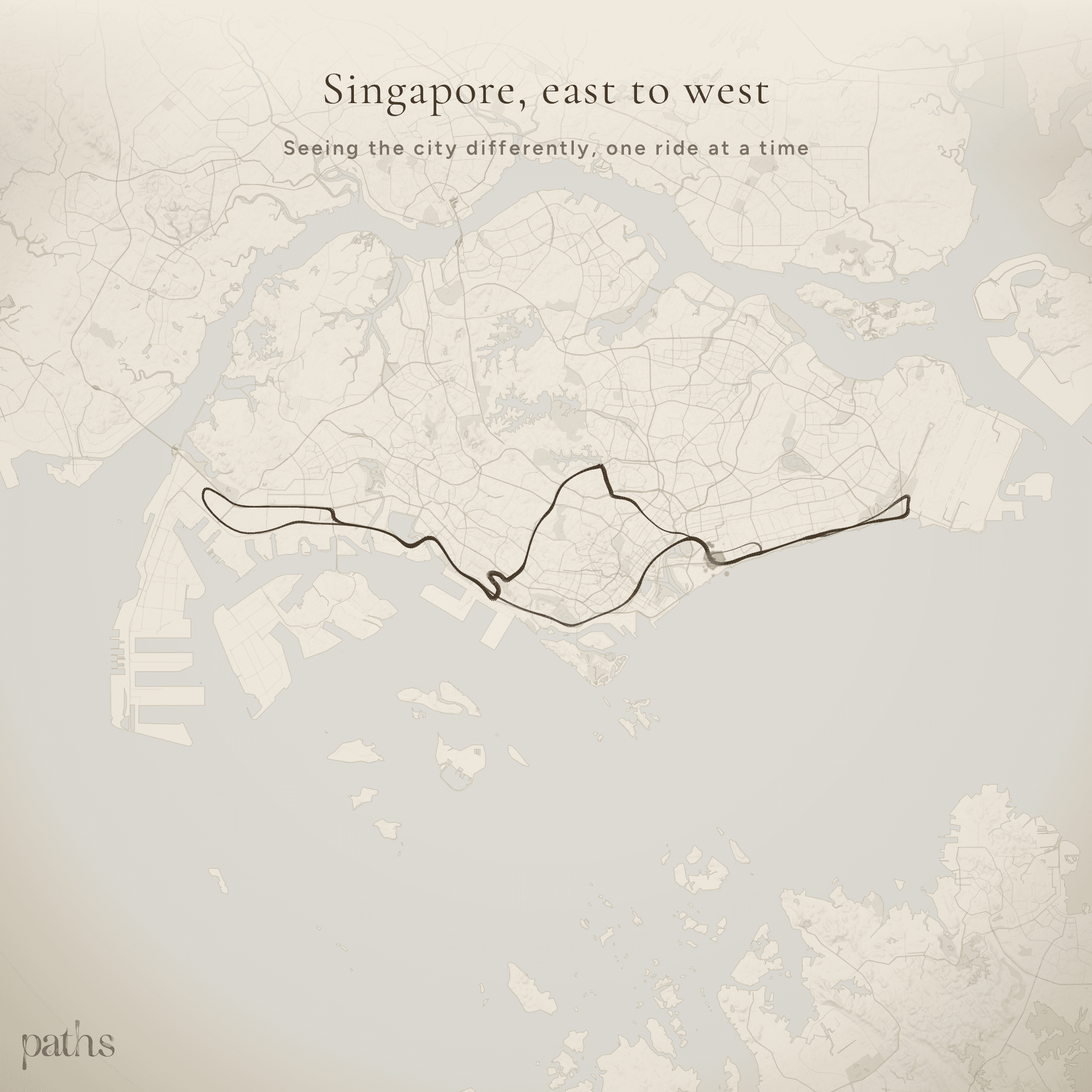 A Paths visual — Travel